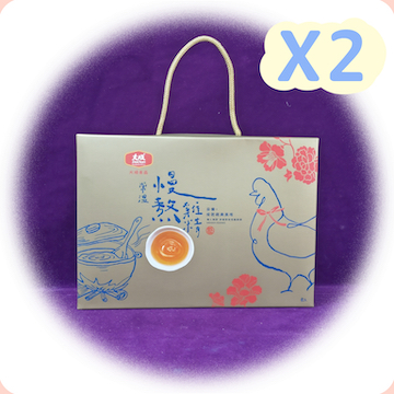 【禮盒推薦】 － 購買【大成長城】慢熬雞精（常溫）︱雙盒組-每盒共8包︱（50mL/8包/盒）︱大成食品(養生 禮盒 送禮 滴雞精 滋補)產品圖