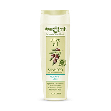希臘美神Aphrodite Skincare蜂蜜蘆薈橄欖洗髮精(乾燥或正常髮質適用) 250 ml